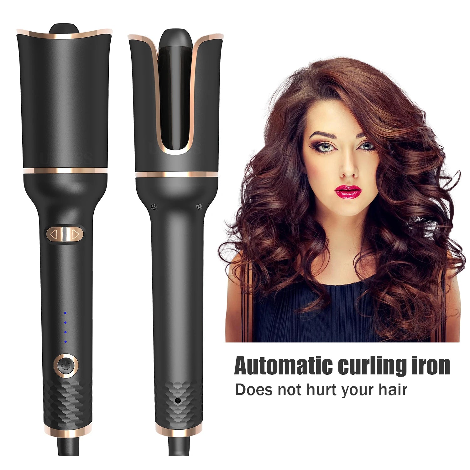 Automatic Curling Iron Rotating Professional Curler Styling Tools for Curls Waves Ceramic Curly Magic Hair Curler Beach Waves