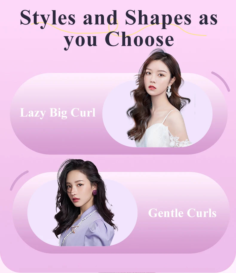 Automatic Curling Iron 32 mm Big Roll Anion Ceramic Hair Curler 4-Speed Adjustable Fast Heating Fashion Styling Tools