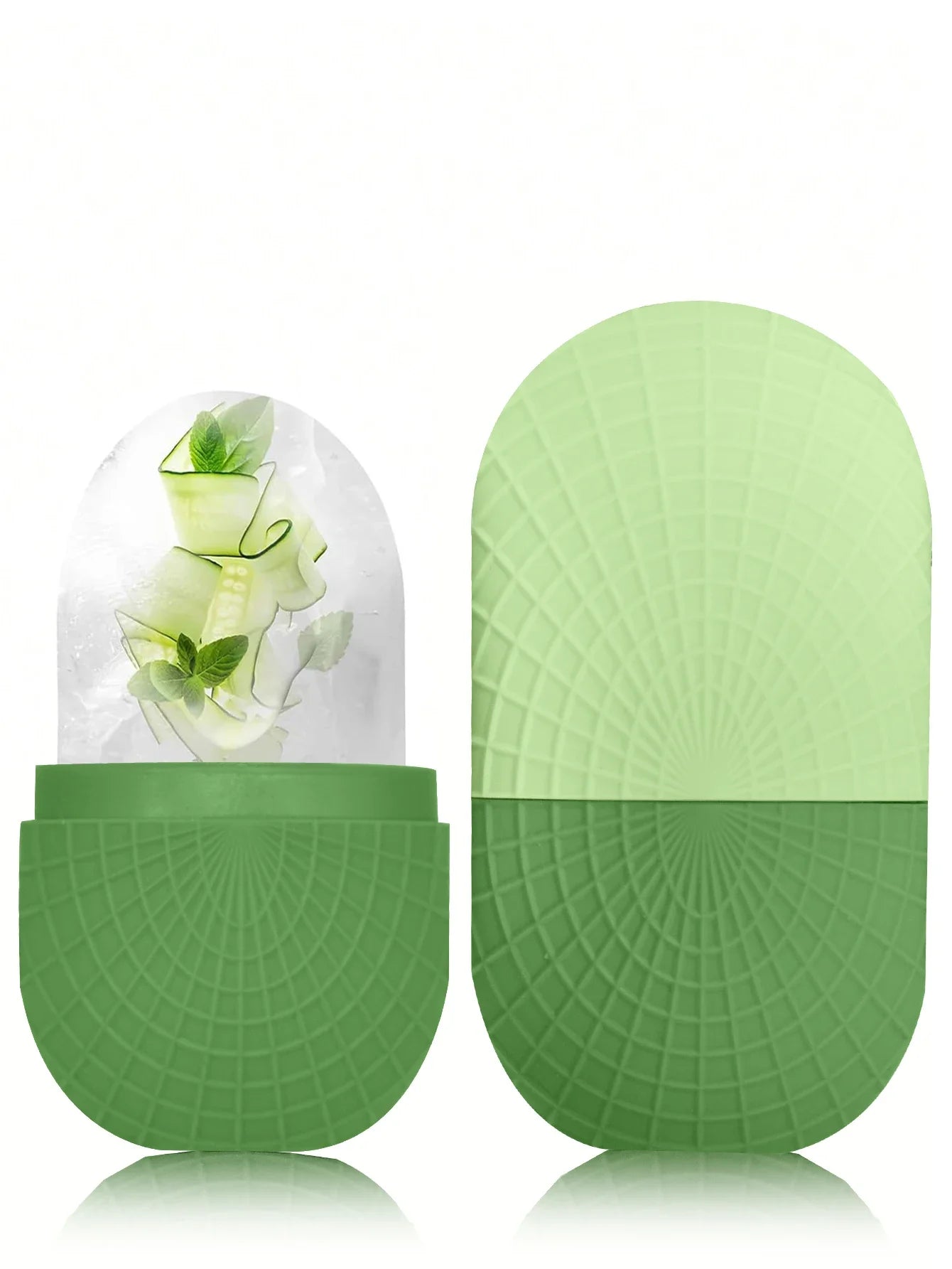Ice Roller for Face and Eyes, Ice Roller for Face Beauty, Silicone Facial Ice Massage, Reusable Waterproof Skin Care Tool