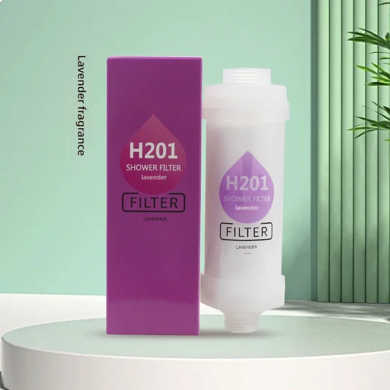 Shower filter contains fragrance, vitamin C softener, hard water purifier to remove residual chlorine, bathroom accessories
