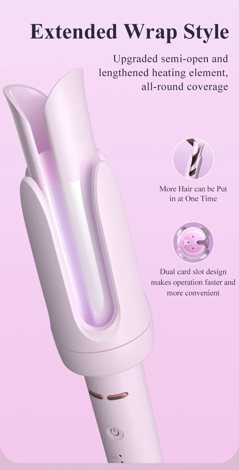 Automatic Curling Iron 32 mm Big Roll Anion Ceramic Hair Curler 4-Speed Adjustable Fast Heating Fashion Styling Tools