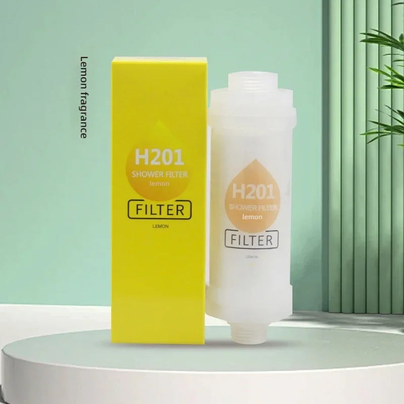 Shower filter contains fragrance, vitamin C softener, hard water purifier to remove residual chlorine, bathroom accessories