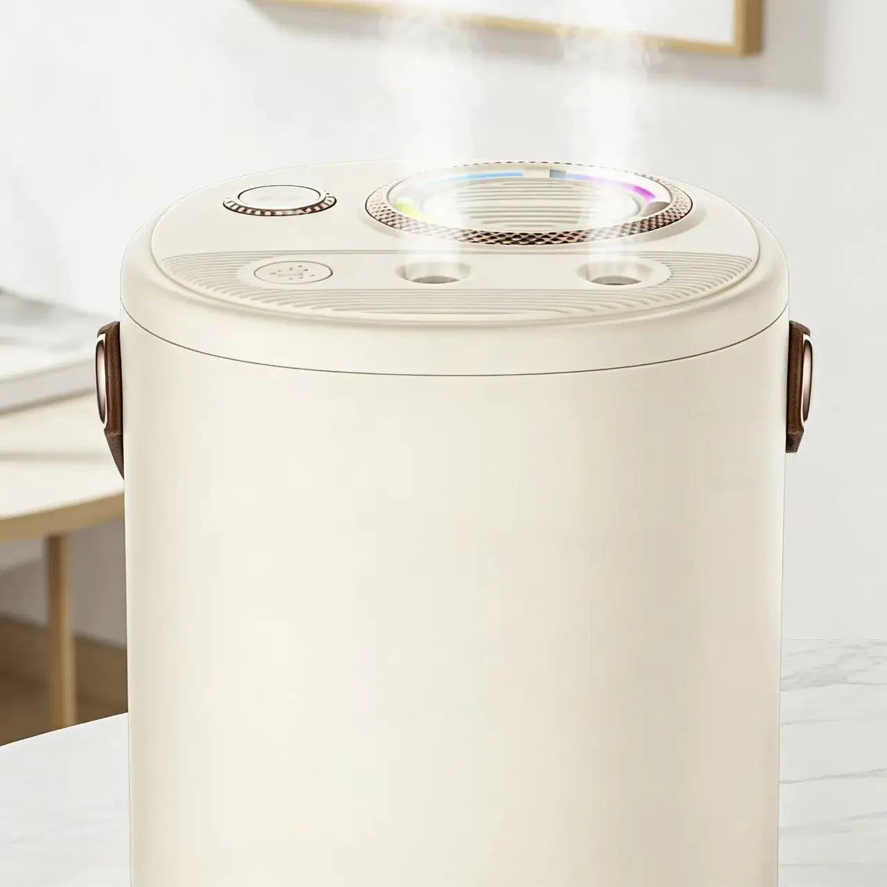 New Humidifier with USB Port Baby & Mom Friendly Ultra-Quiet Large-Capacity Water Tank Constant Humidity & Hydration for Bedroom