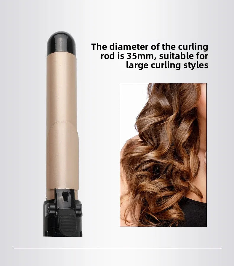 Fully automatic rotating electric curling iron, automatic curling device, gentle on hair, large wave curling hairdressing tool
