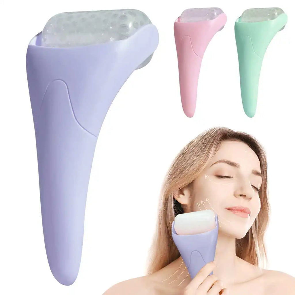Ice Roller, Handheld Cold Compress Device, Body Care Massage, Ice Compress Microneedle Roller