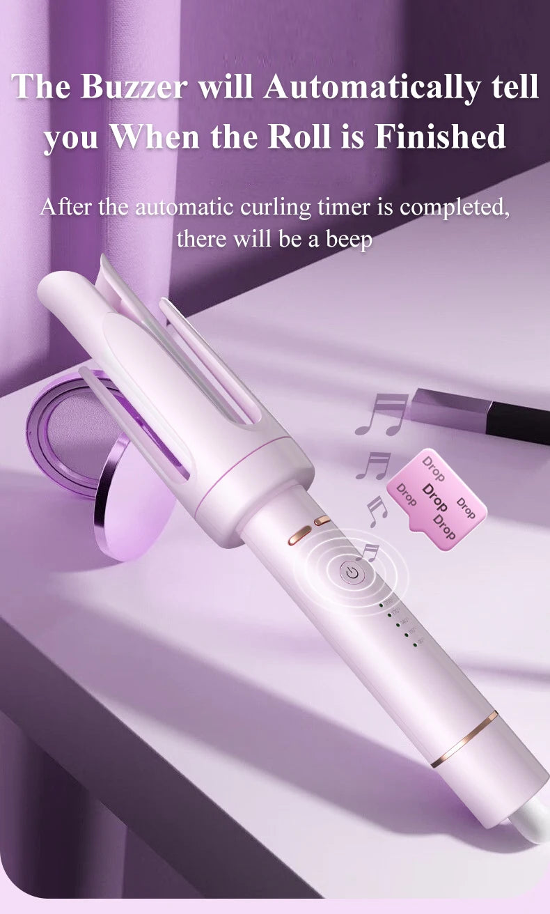 Automatic Curling Iron 32 mm Big Roll Anion Ceramic Hair Curler 4-Speed Adjustable Fast Heating Fashion Styling Tools