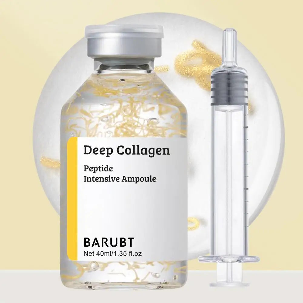 Korean Silk Collagen Essence Serum Intensive Revitalizing Formula with Deep Hydration Smoothing and Glow Boosting Skin Care
