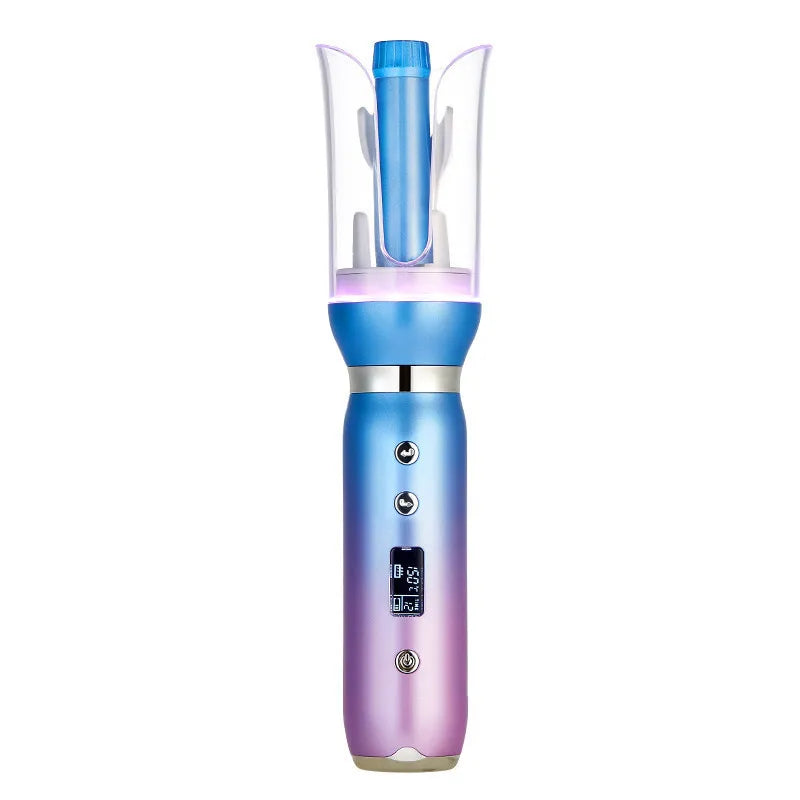 Auto Hair Curling Irons Electric Automatic Ceramic 1 Inch Hair Curler Rotating Curls Waves Anti-Tangle Curling Waver Large Slot