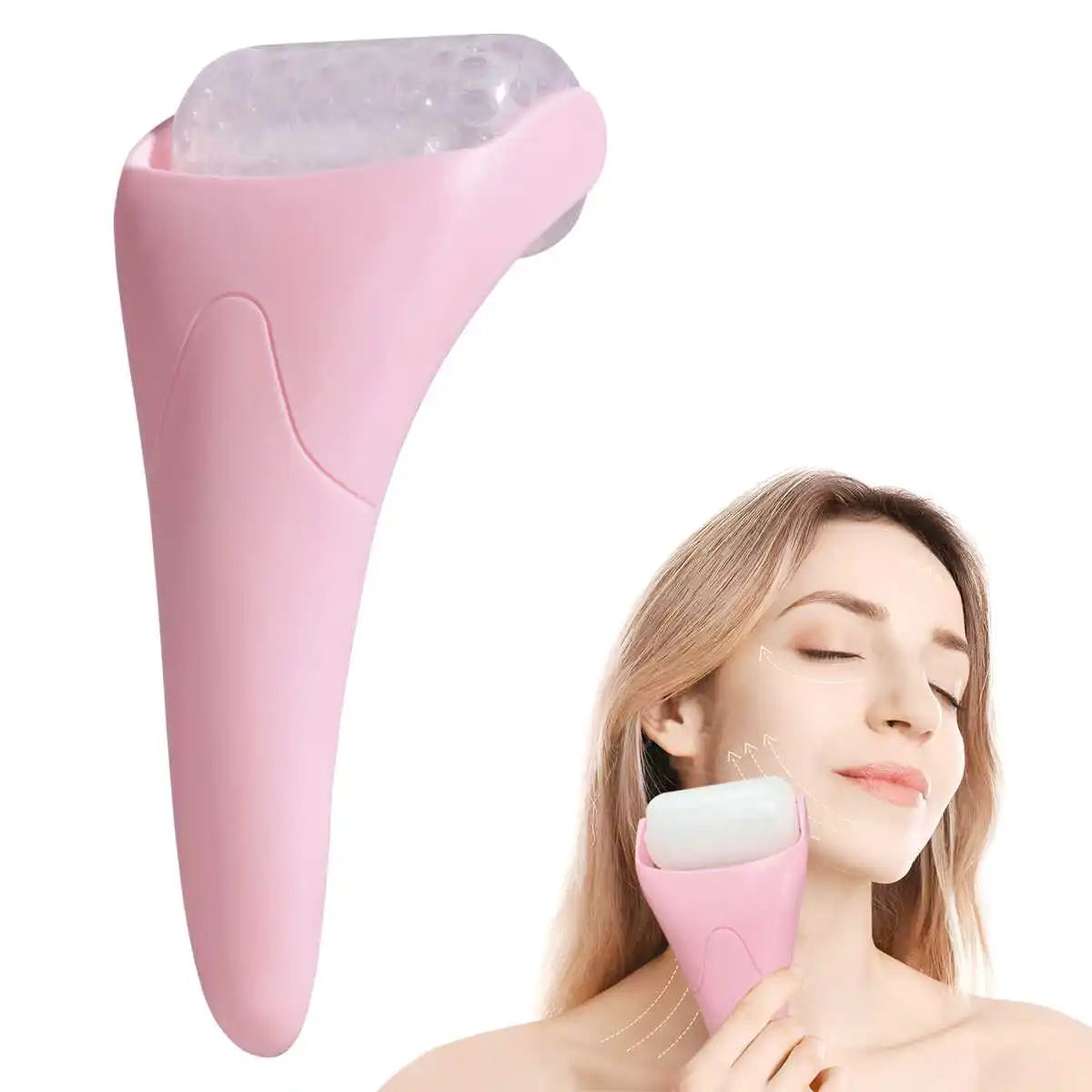 Ice Roller, Handheld Cold Compress Device, Body Care Massage, Ice Compress Microneedle Roller