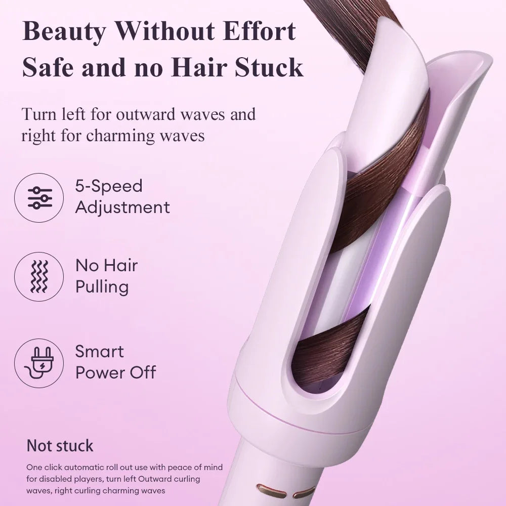 Automatic Curling Iron 32 mm Big Roll Anion Ceramic Hair Curler 4-Speed Adjustable Fast Heating Fashion Styling Tools
