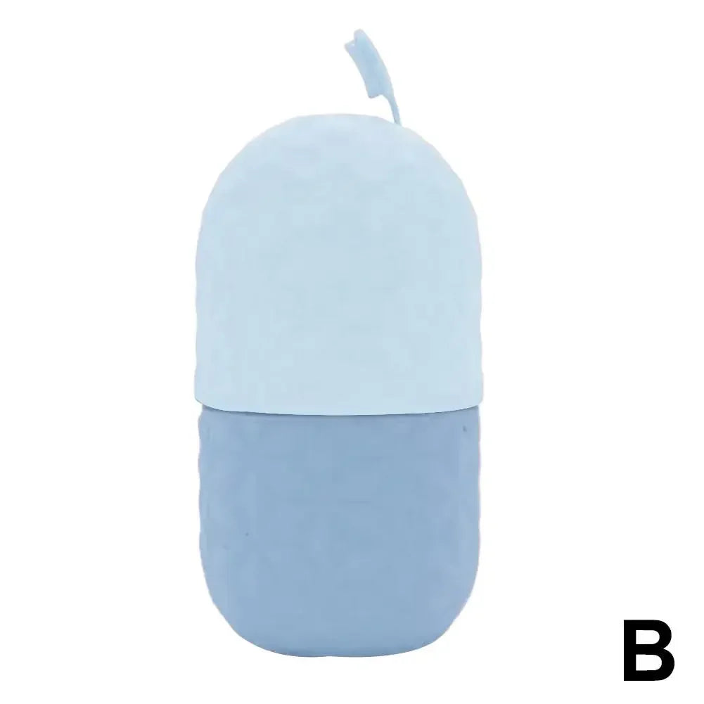 Ice Roller For Face And Eyes Silicone Ice Mold Cooling And Firming Facial Skin Ice Roller Leak-proof Reusable Facial Care Tool