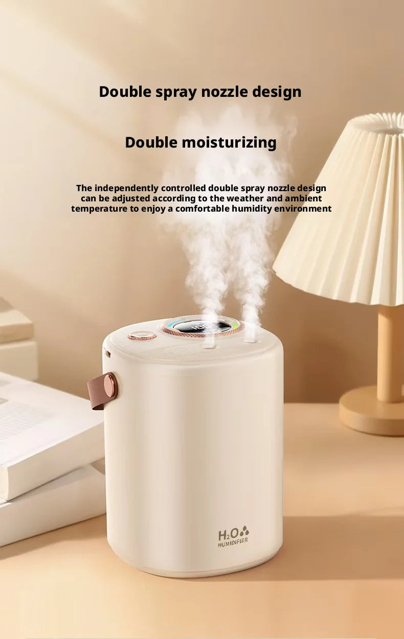 New Humidifier with USB Port Baby & Mom Friendly Ultra-Quiet Large-Capacity Water Tank Constant Humidity & Hydration for Bedroom