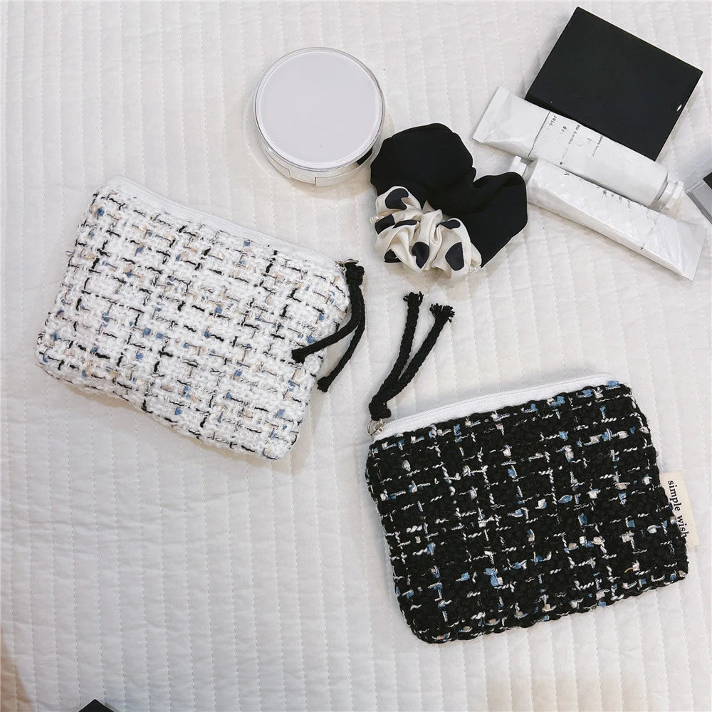 Fashion Korean Travel Coin Purse Lipstick Cosmetic Small Storage Bag Cute Women Makeup Handbags Wallet Organizer Pouch Card Bags