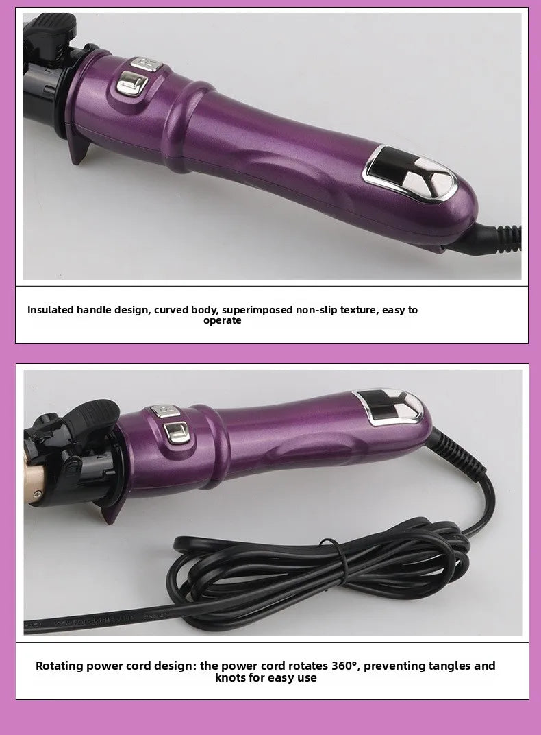 Fully automatic rotating electric curling iron, automatic curling device, gentle on hair, large wave curling hairdressing tool