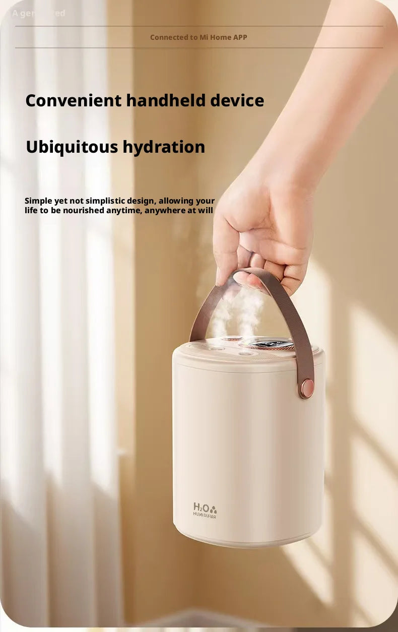 New Humidifier with USB Port Baby & Mom Friendly Ultra-Quiet Large-Capacity Water Tank Constant Humidity & Hydration for Bedroom