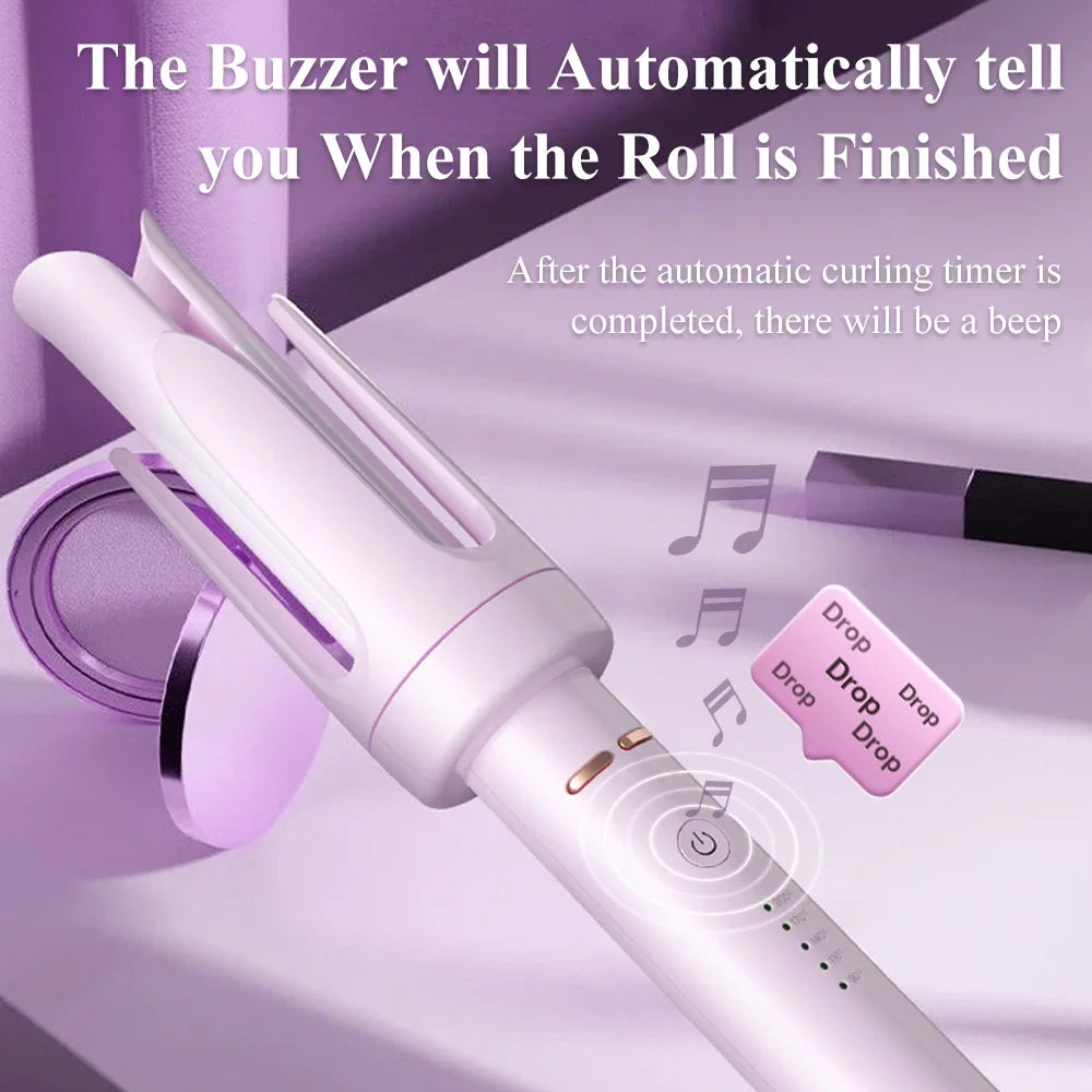 Automatic Curling Iron 32 mm Big Roll Anion Ceramic Hair Curler 4-Speed Adjustable Fast Heating Fashion Styling Tools