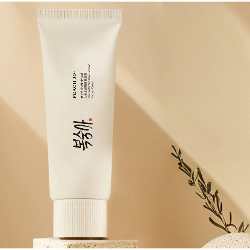 Korean Rice Essence Sunscreen Anti-ultraviolet Isolation Cream Outdoor Sunscreen Moisturizing And Nourishing Skin Concealer