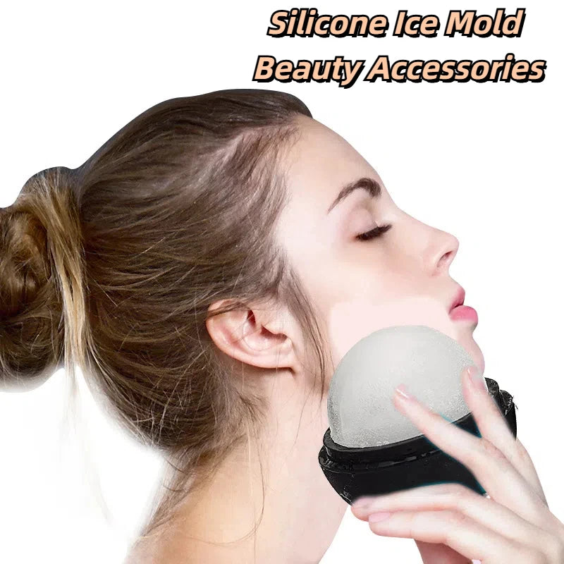 Ice Roller For Face And Eye Facial Beauty Ice Roller Skin Care Tools Ice Facial Cube Silicone Ice Mold Beauty Accessories